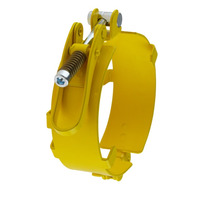 STORZ RYCHLOZAJIŠTĚNÍ SPOJE A-A - žlutá clamps spona se 2 čelistmi a pákou (rozevírací)