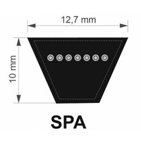 TB 12,7x1807 Lw/ 1825 La SPA řemen klínový