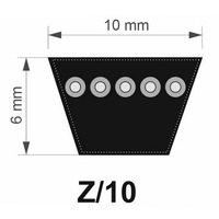 TB 10x 920 Lw/ 900 Li Z řemen klínový