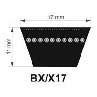 PIX 17x1090 Lw/ 1050 Li BX řemen klínový