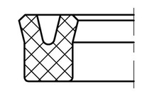 Gufero 80x95x12 ČSN 029269.3 PU univerzální manžeta