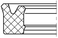 Dichtomatik 70x90x15 MA39 AU95 manžeta pístnicová