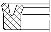 Dichtomatik 55x63x8 MA30 AU95 manžeta pístnicová