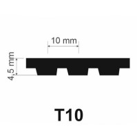 ZZR T10-1350 ozubený řemen polyuretanový