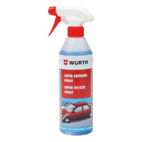 WÜRTH Superrozmrazovač ruční spray 500ml Rychle a účinně odstraňuje led a jinovatku